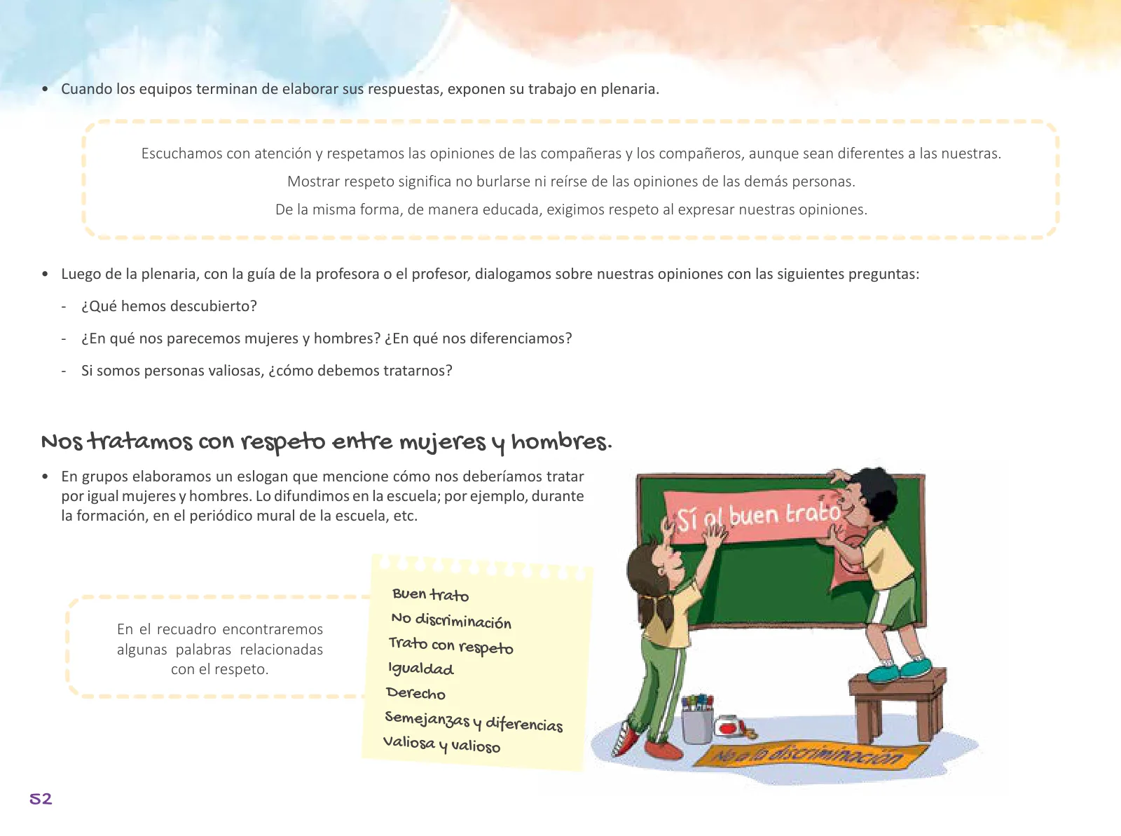 Miniatura página 54 de Cuadernillo de Tutoría 5 : quinto grado de Educación Primaria · 2021
