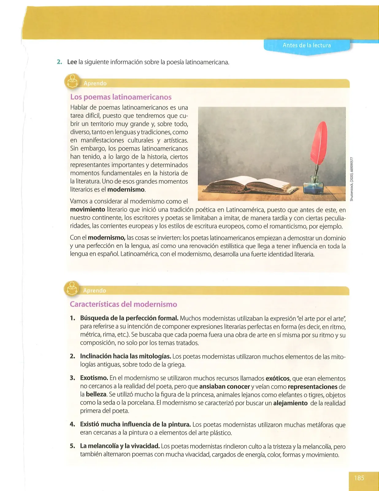 Miniatura página 185 de Lengua Y Literatura · 8 EGB · 2025