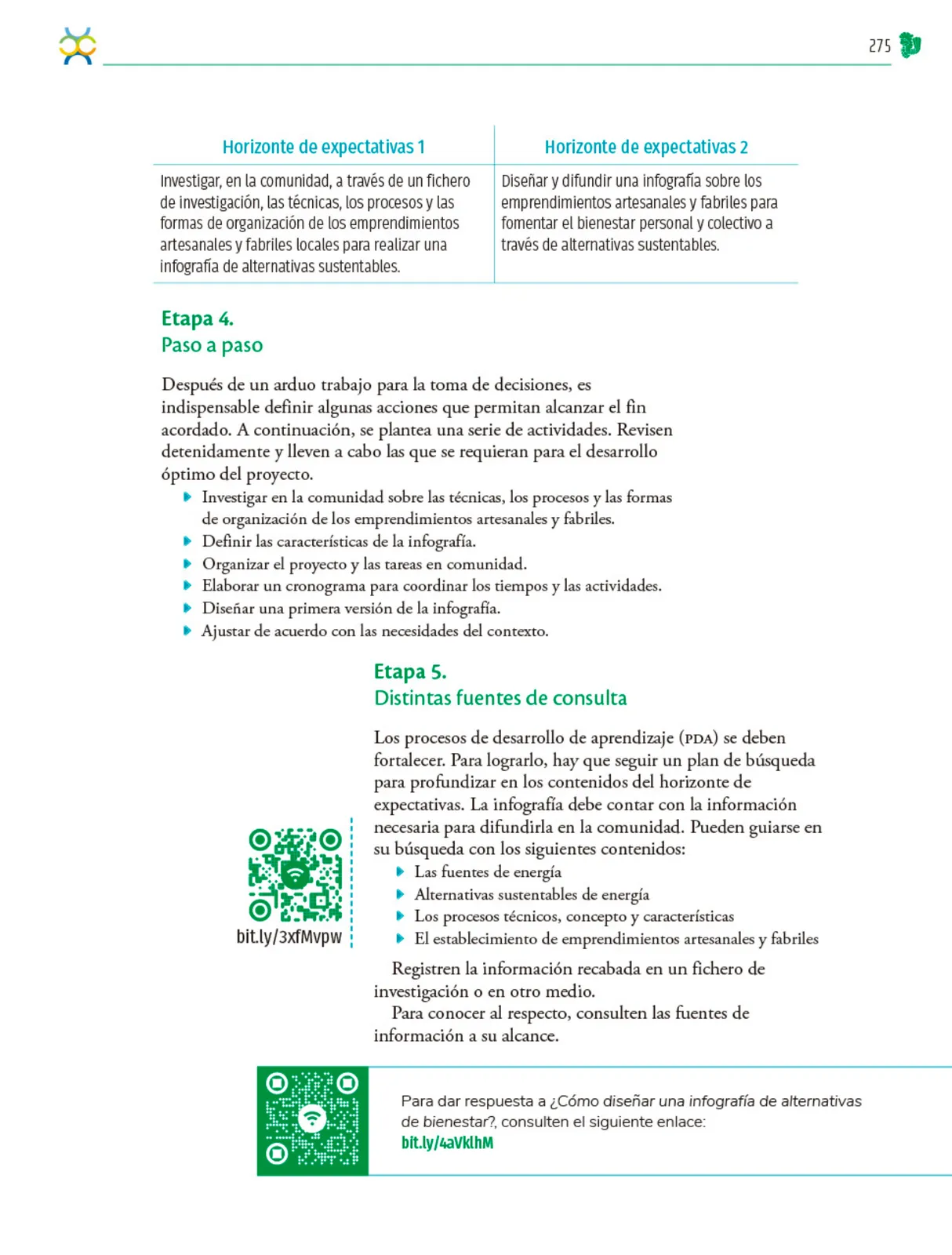 Miniatura página 276 de Colección Nanahuatzin. Nuestro libro de Proyectos. Tomo I.   Libro de Educación Telesecundaria Grado 3°  Ciclo Escolar 2025 - 2026