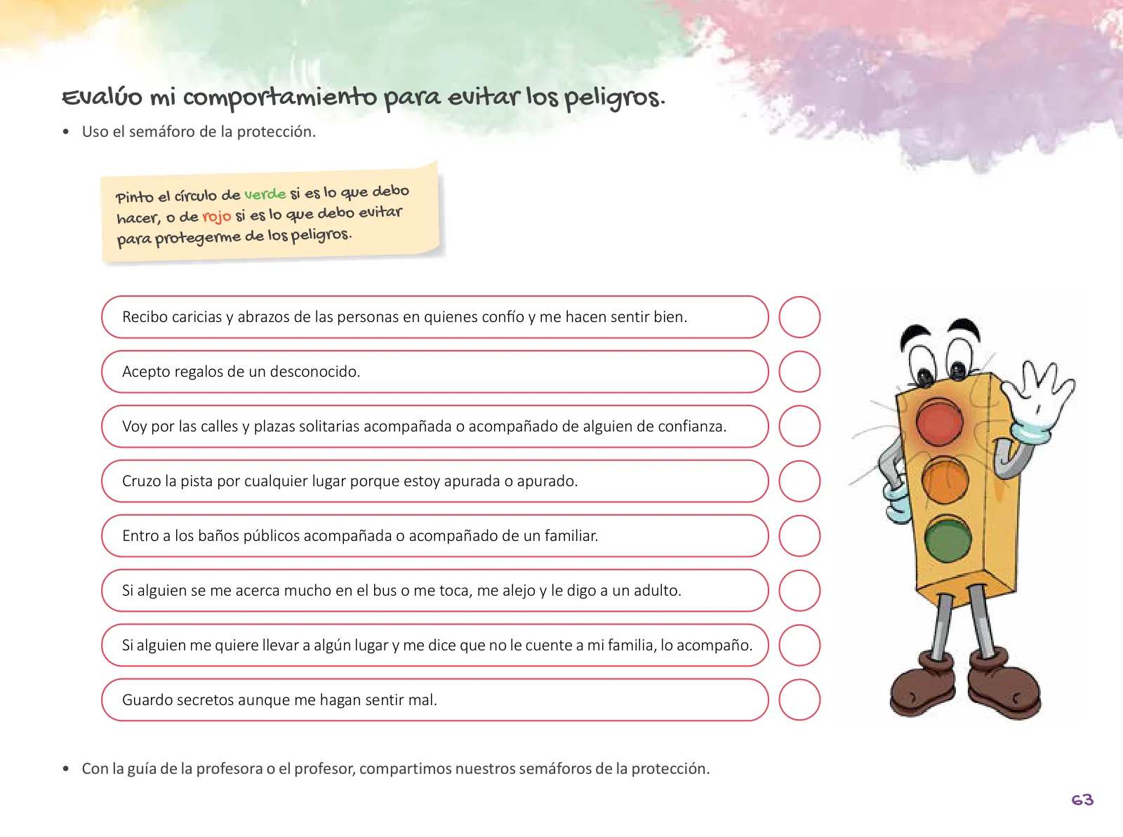 Página 65 de Cuadernillo de Tutoría 4 : cuarto grado de Educación Primaria · 2021
