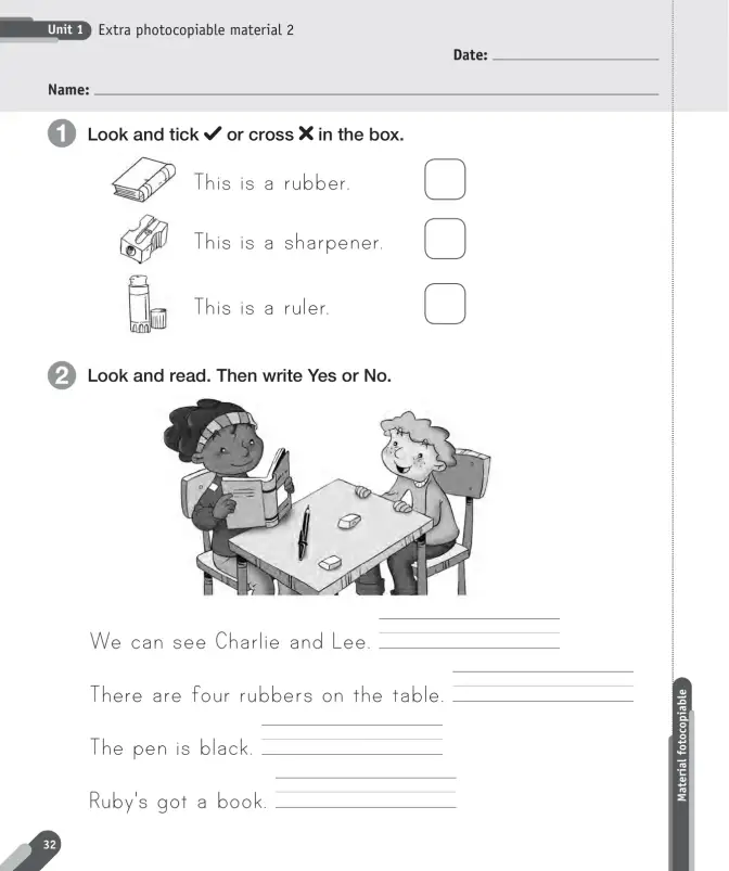Página 34 de Inglés – Primero Básico | Student’s Book MINEDUC – Descargar PDF · 2024