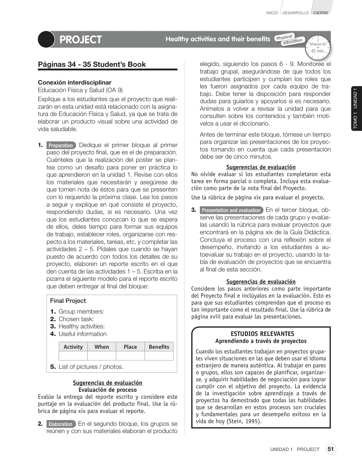 Página 63 de Inglés – Sexto Básico | Student’s Book MINEDUC – Descargar PDF · 2024