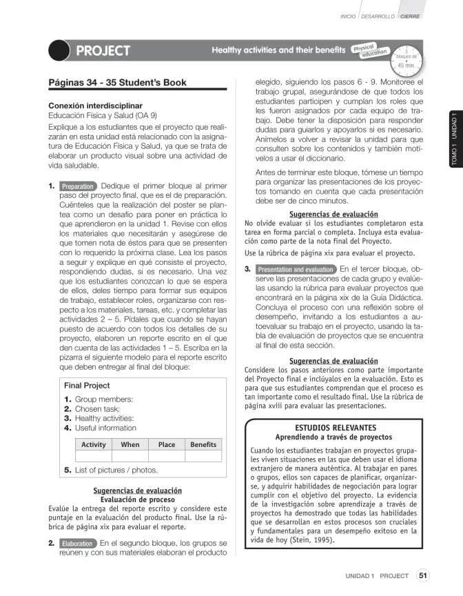 Página 63 de Inglés – Sexto Básico | Student’s Book MINEDUC – Descargar PDF · 2024