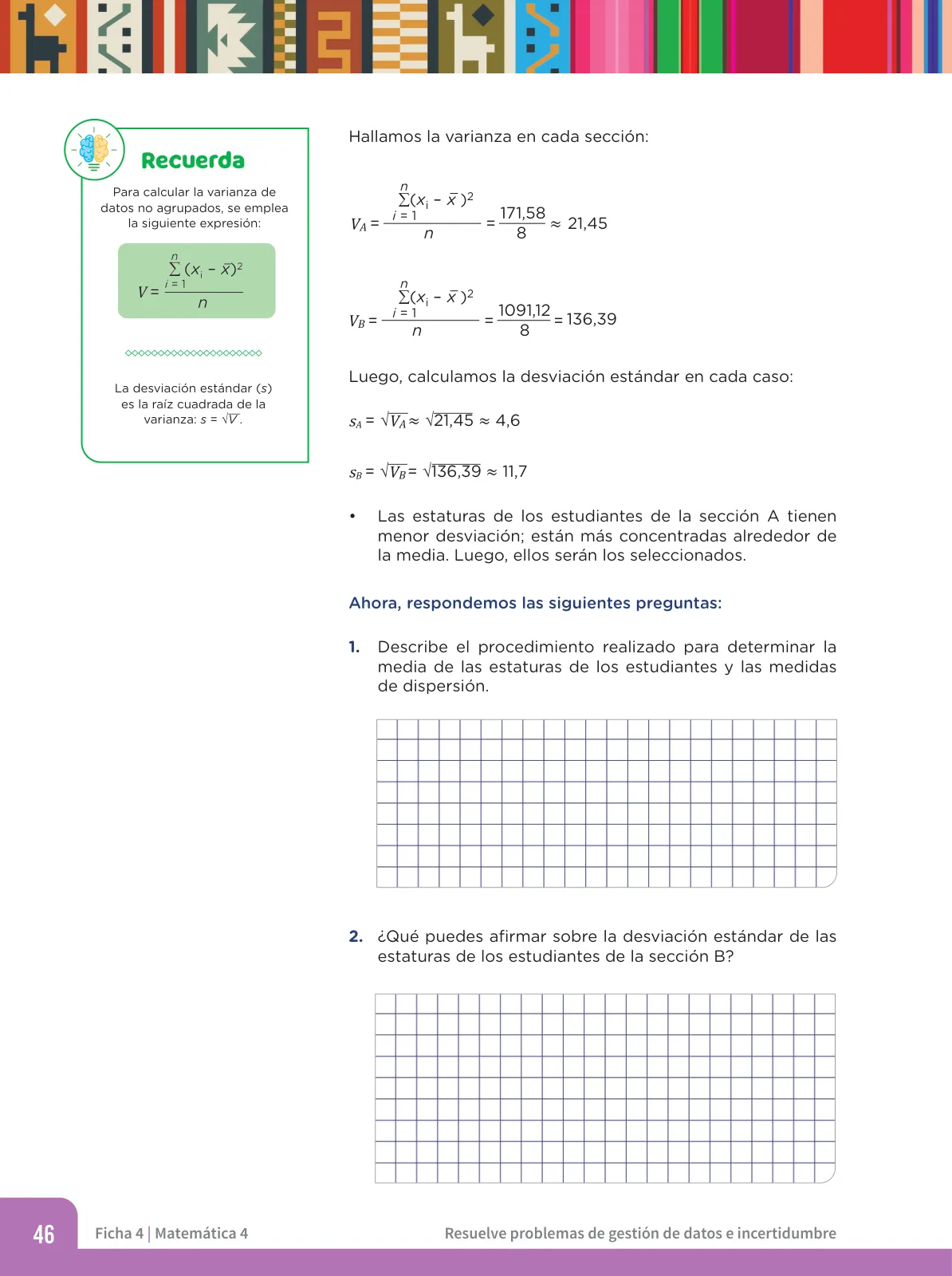 Miniatura página 48 de Fichas de Matemática 4 · 2024
