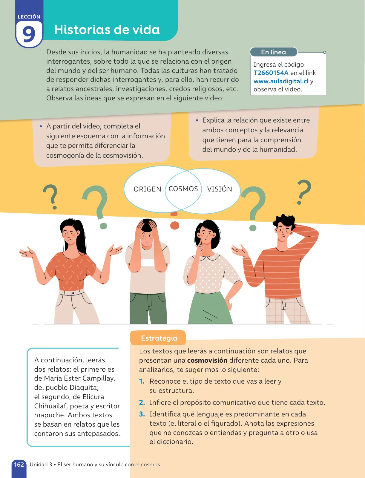 Página 164 de Lenguaje y Comunicación – Sexto Básico | Texto del Estudiante MINEDUC – Descargar PDF · 2024