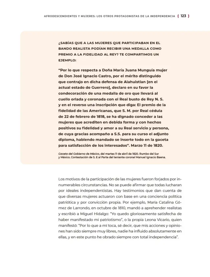 Página 124 de Historia del pueblo mexicano. Libro de Educación Secundaria Grado 1° Ciclo Escolar 2025 - 2026