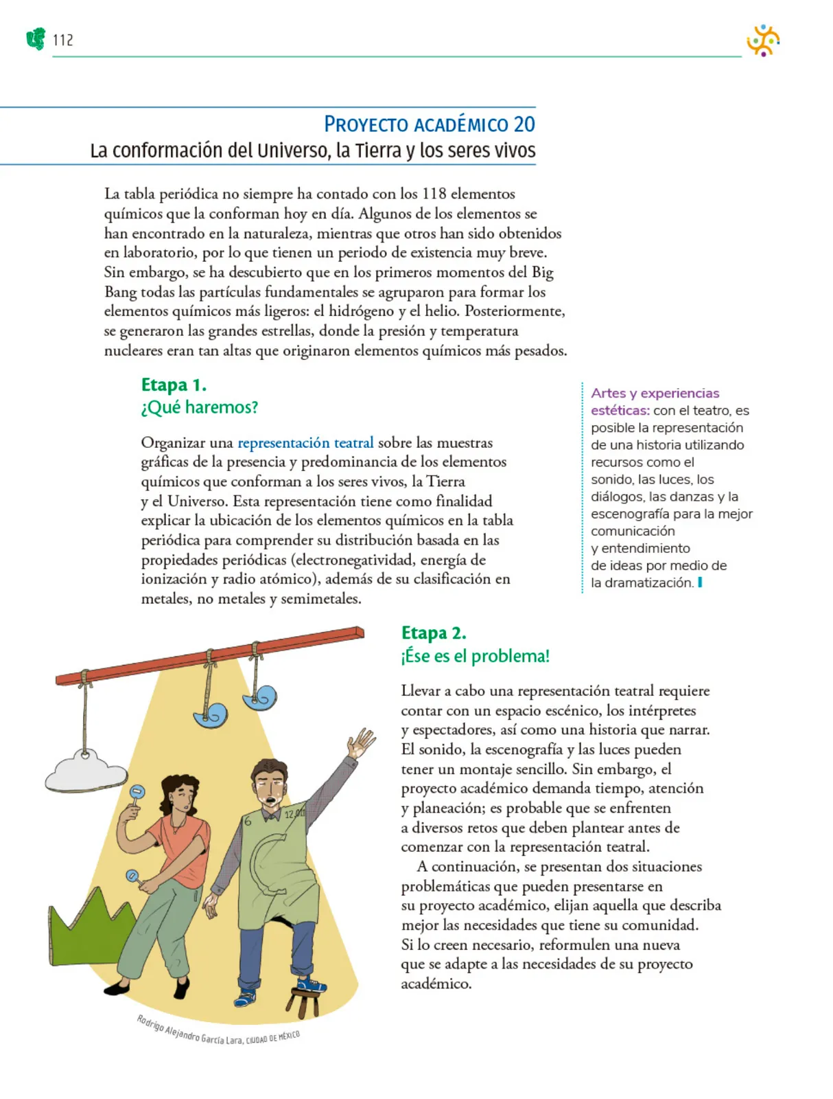 Miniatura página 113 de Colección Nanahuatzin. Nuestro libro de Proyectos.  Tomo II.  Libro de Educación Telesecundaria Grado 3°  Ciclo Escolar 2025 - 2026