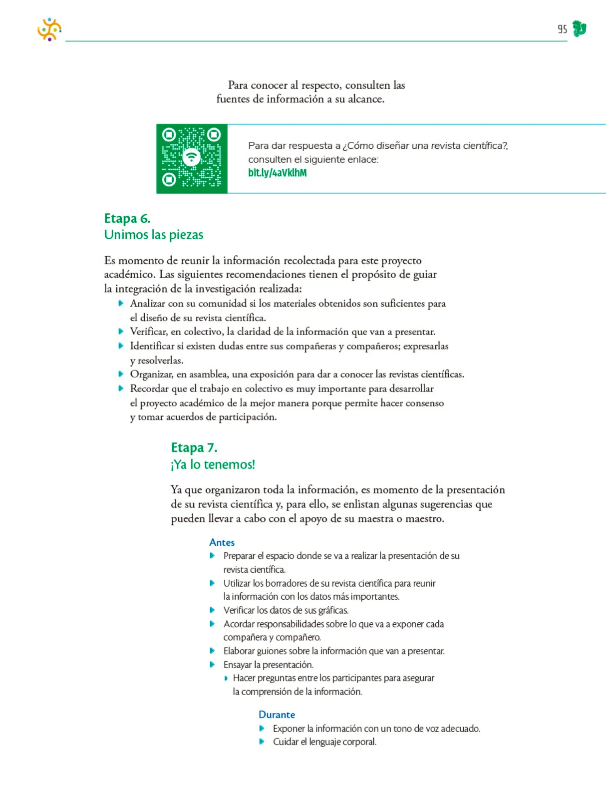 Miniatura página 96 de Colección Nanahuatzin. Nuestro libro de Proyectos.  Tomo III.  Libro de Educación Telesecundaria Grado 3°  Ciclo Escolar 2025 - 2026
