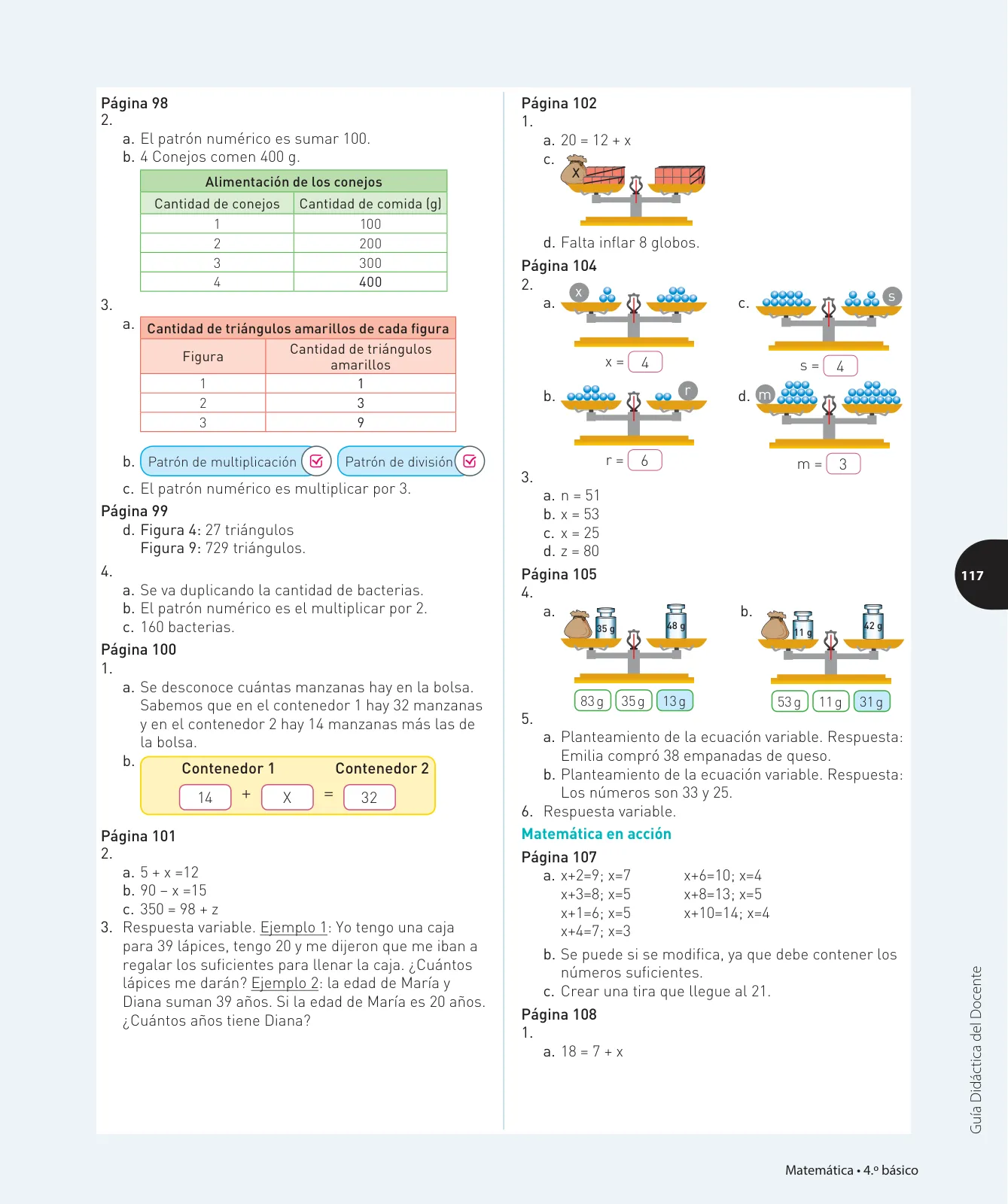 Miniatura página 306 de Matemática – Cuarto Básico | Texto del Estudiante MINEDUC – Descargar PDF · 2024