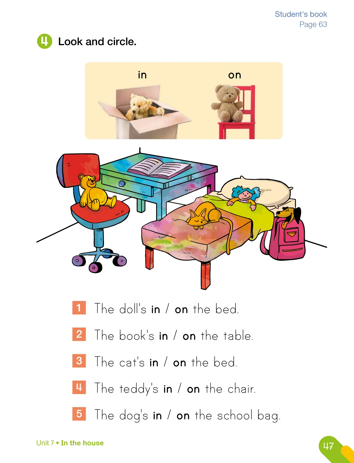 Miniatura página 49 de Inglés – Primero Básico | Student’s Book MINEDUC – Descargar PDF · 2024