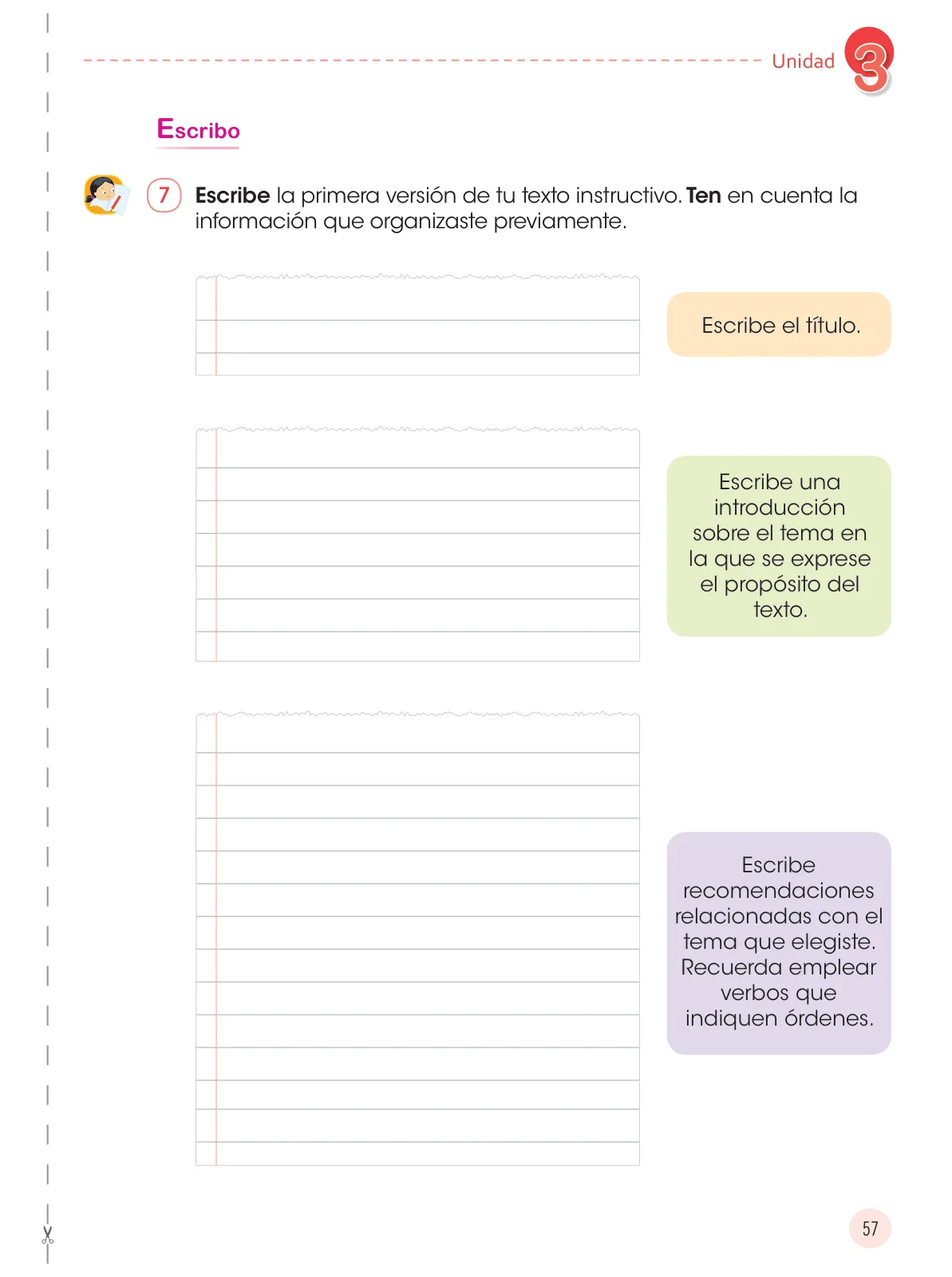 Página 59 de Comunicación 4 : cuaderno de trabajo para cuarto grado de Educación Primaria 2019 · 2019