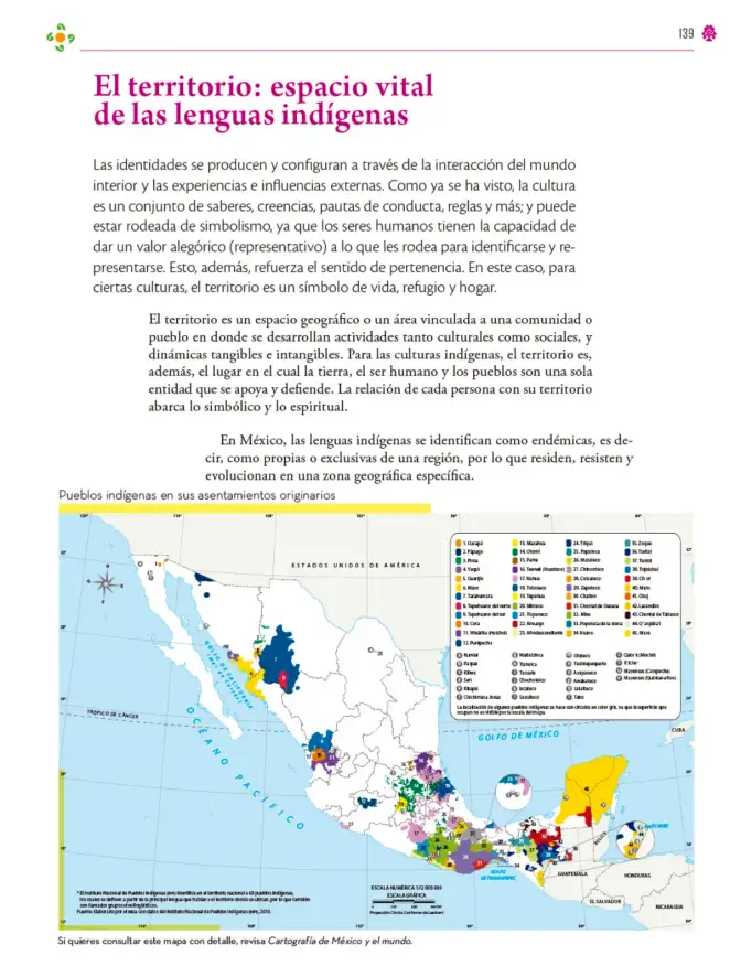 Página 140 de Colección Ximhai. Lenguajes. Libro de Educación Secundaria Grado 1° Ciclo Escolar 2025 - 2026