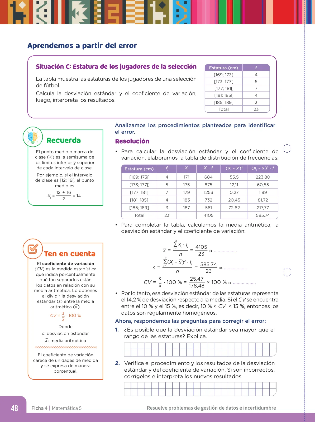 Miniatura página 50 de Fichas de Matemática 5 · 2024