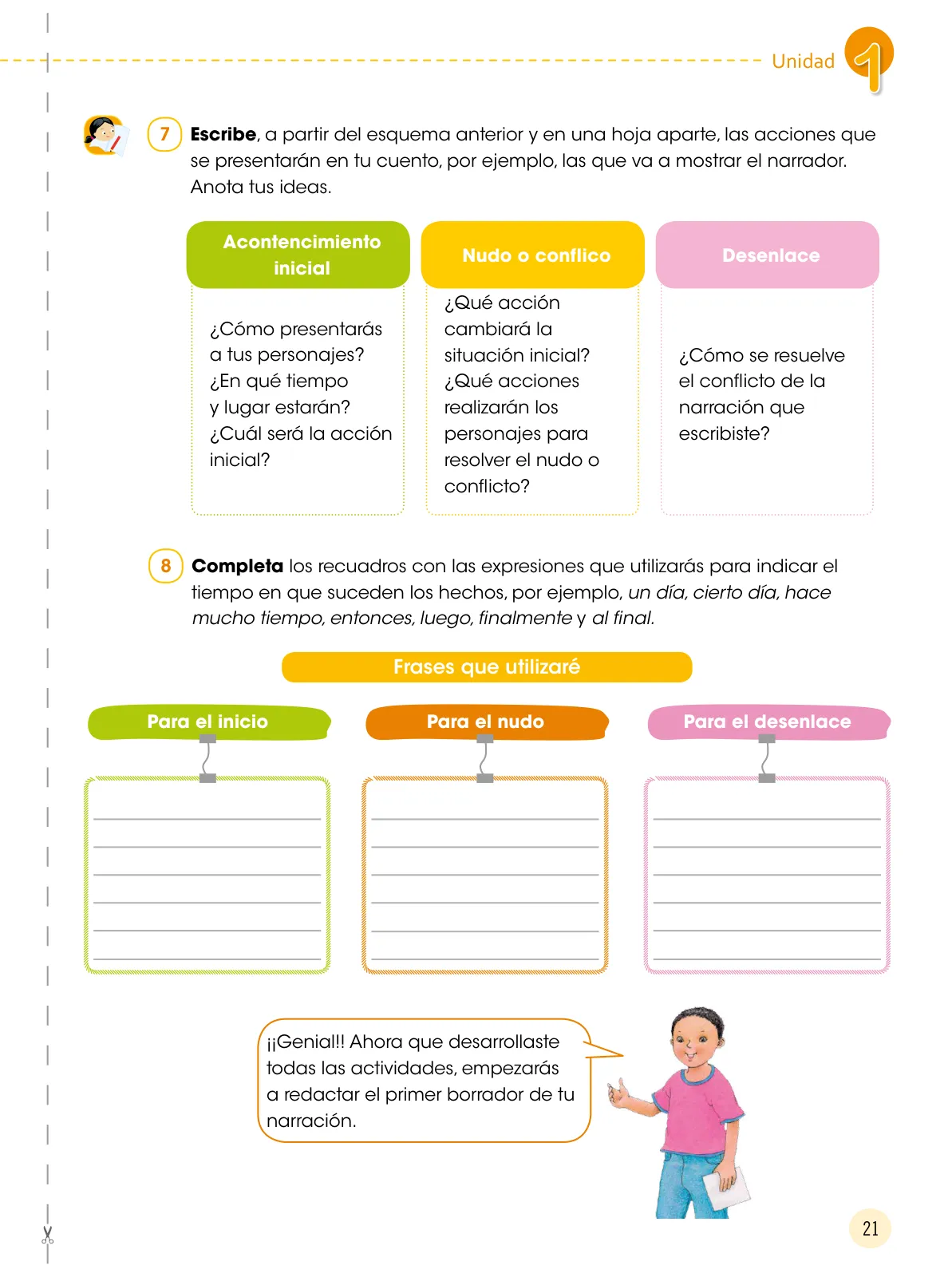 Miniatura página 22 de Comunicación 5 : cuaderno de trabajo para quinto grado de Educación Primaria 2019 · 2019