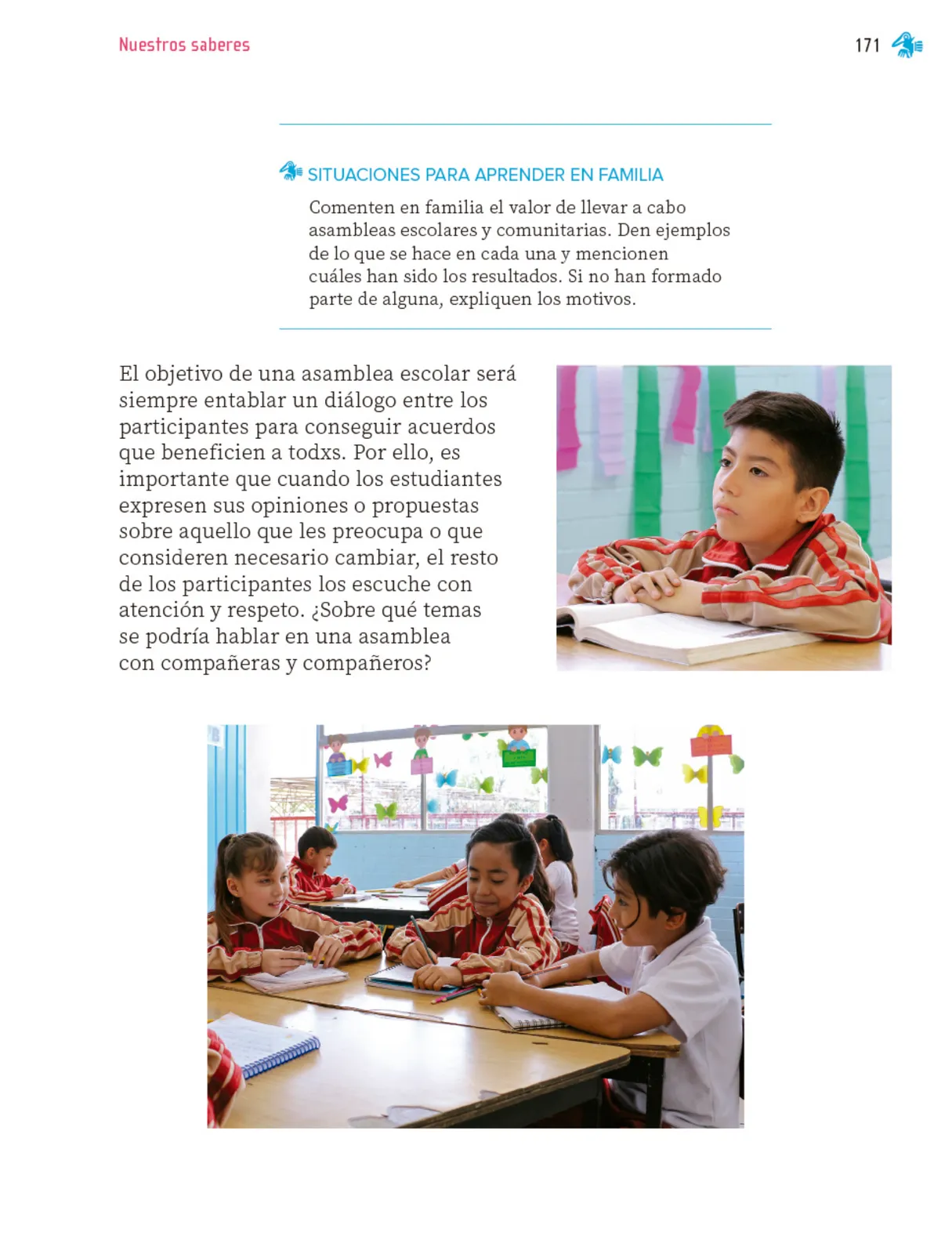 Miniatura página 172 de Nuestros saberes: Libro para alumnos, maestros y familia.   Libro de Educación Primaria Grado 1°  Ciclo Escolar 2025 - 2026