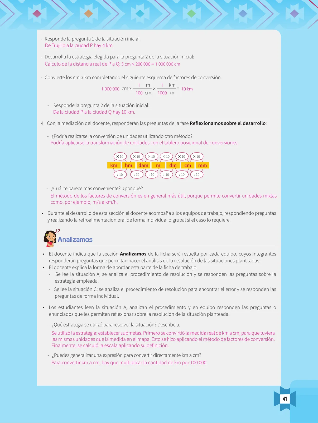 Miniatura página 43 de Resolvamos problemas 1 : manual para el docente 2018 · 2018