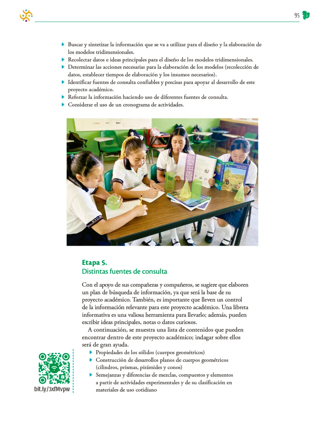 Miniatura página 96 de Colección Nanahuatzin. Nuestro libro de Proyectos.  Tomo II.  Libro de Educación Telesecundaria Grado 3°  Ciclo Escolar 2025 - 2026