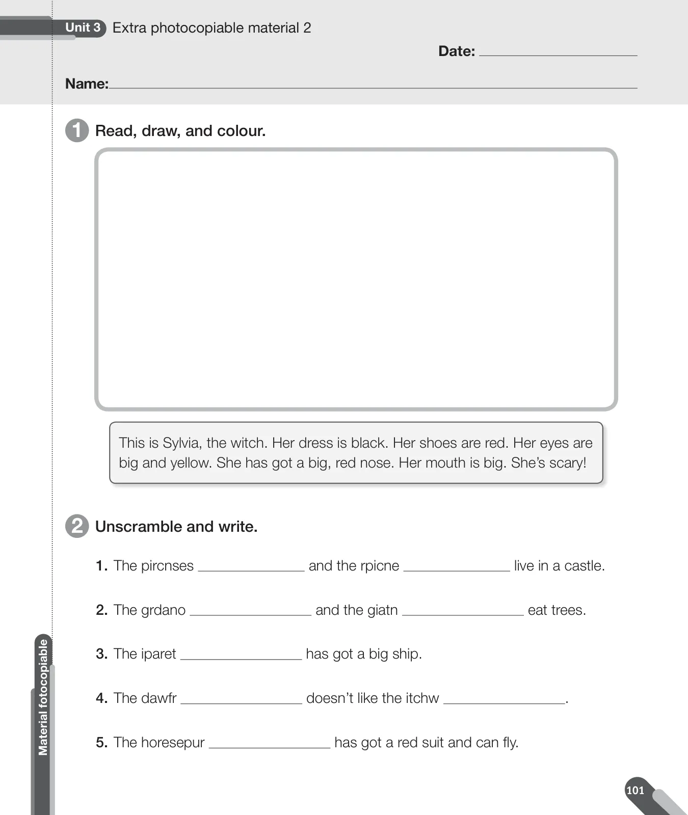 Miniatura página 103 de Inglés – Tercero Básico | Texto del Estudiante MINEDUC – Descargar PDF · 2024