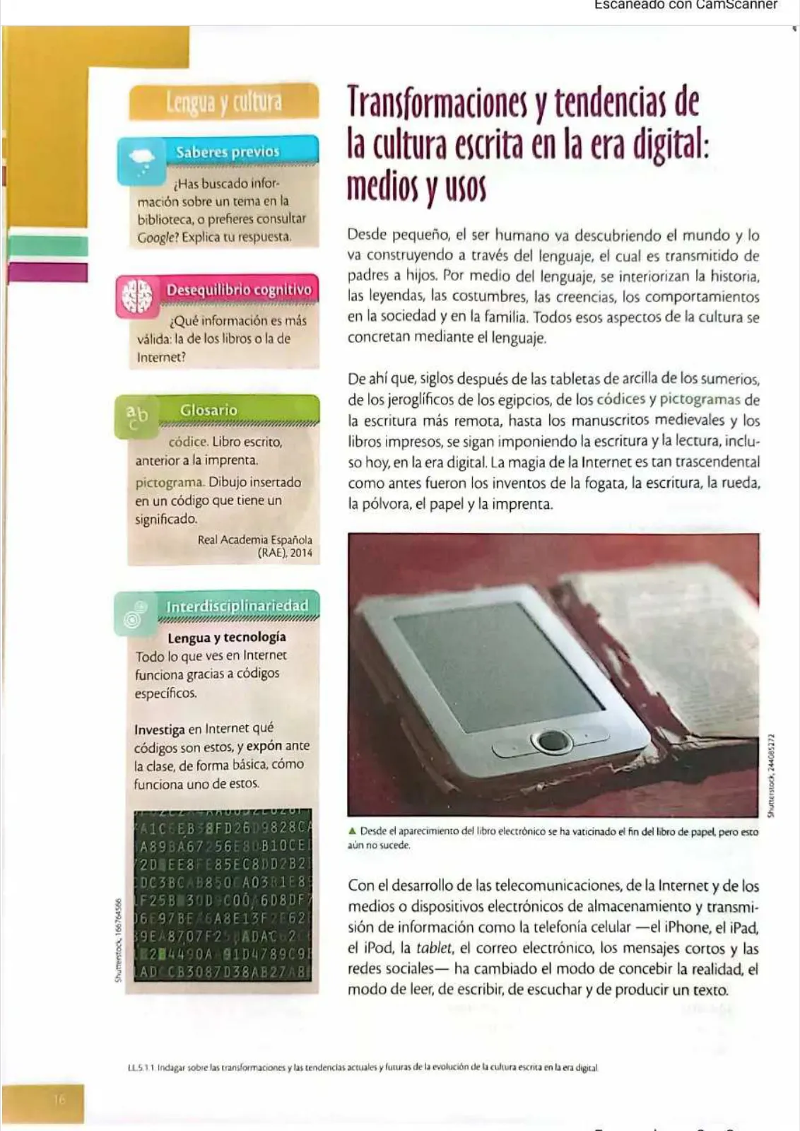 Página 13 de Lengua y Literatura 1 BGU · 2025