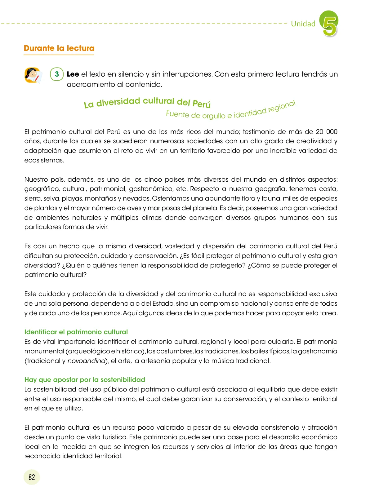 Página 83 de Comunicación 5 : cuaderno de trabajo para quinto grado de Educación Primaria 2019 · 2019