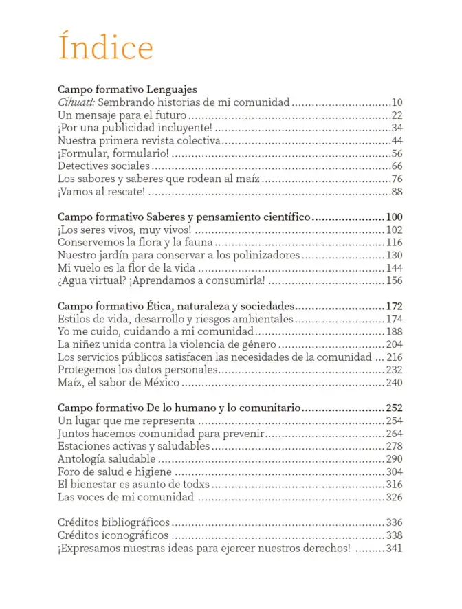 Página 12 de Proyectos Comunitarios. Libro de Educación Primaria Grado 5° Ciclo Escolar 2025 - 2026