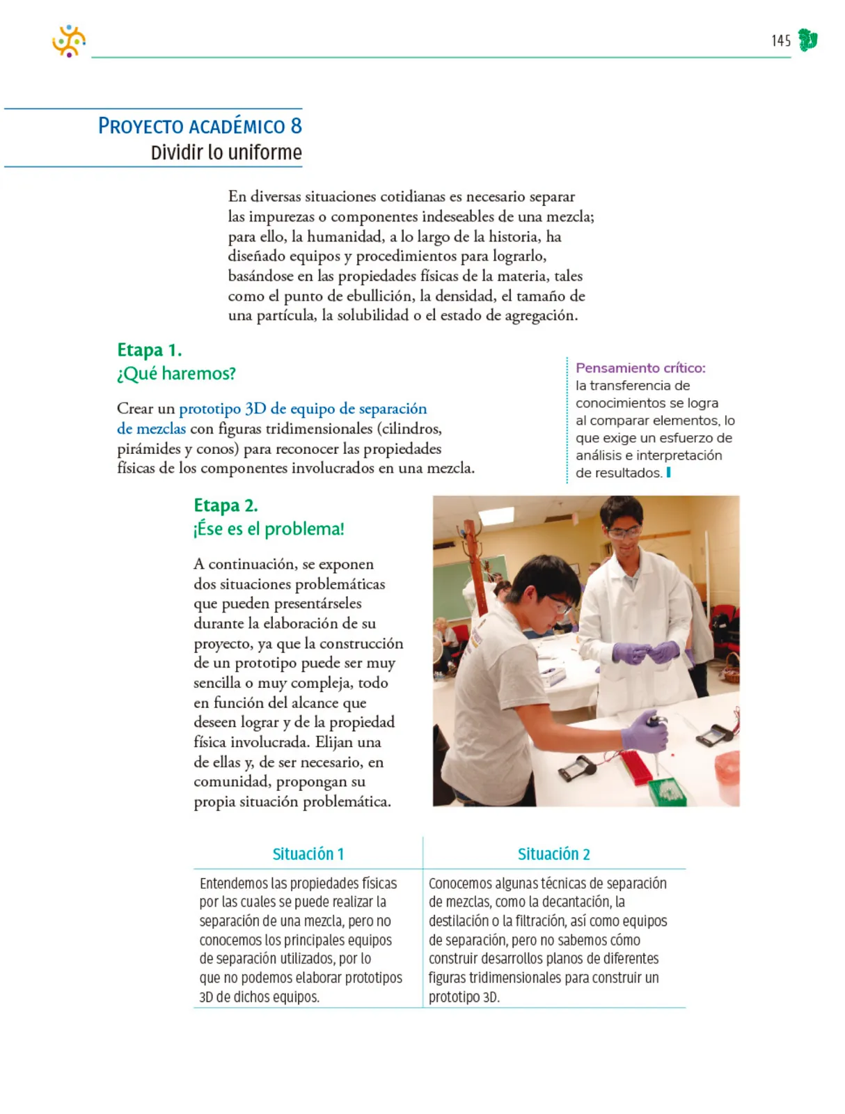 Miniatura página 146 de Colección Nanahuatzin. Nuestro libro de Proyectos. Tomo I.   Libro de Educación Telesecundaria Grado 3°  Ciclo Escolar 2025 - 2026
