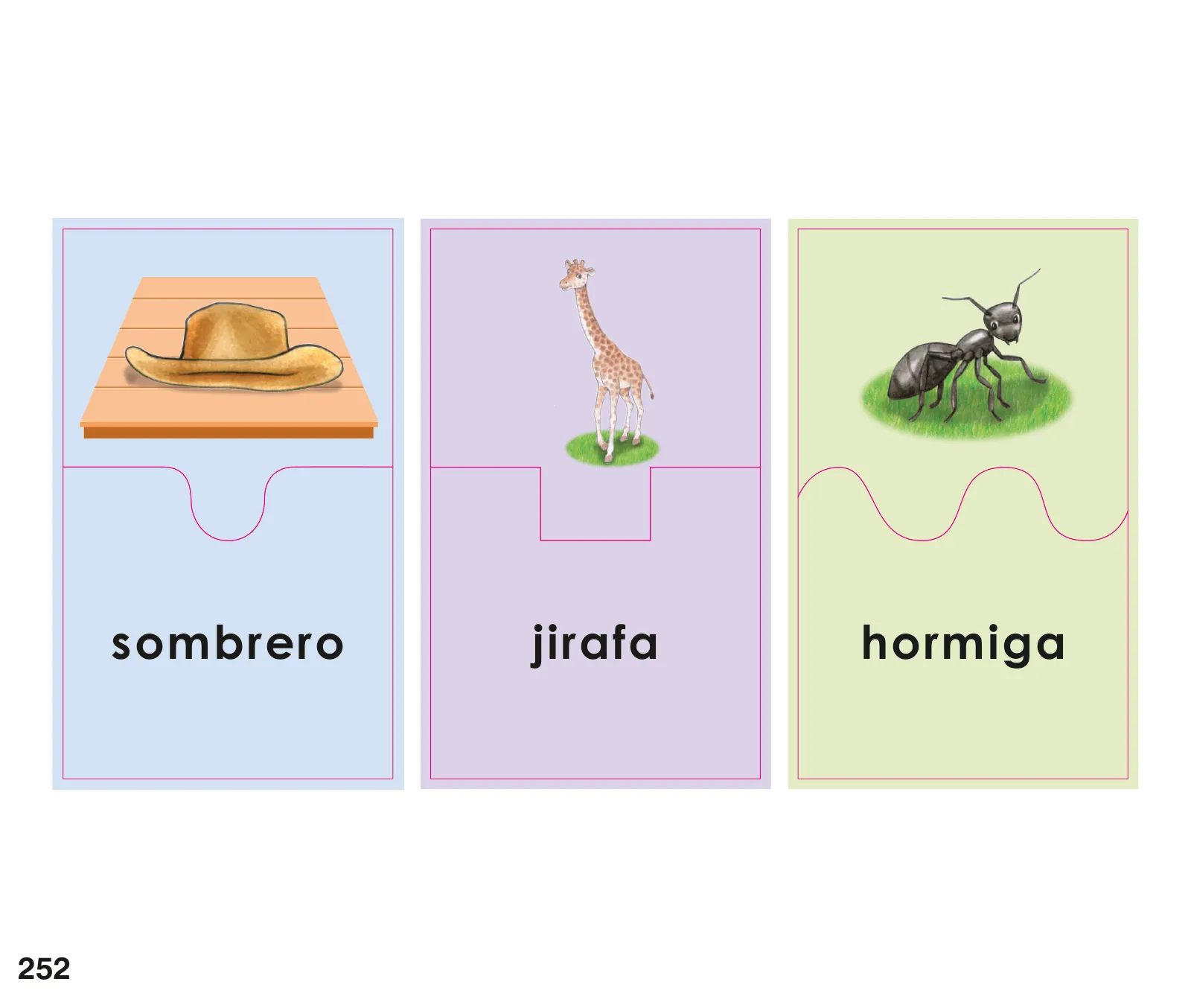 Miniatura página 254 de Comunicación 1 : cuaderno de trabajo para primer grado de Educación Primaria 2019 · 2019