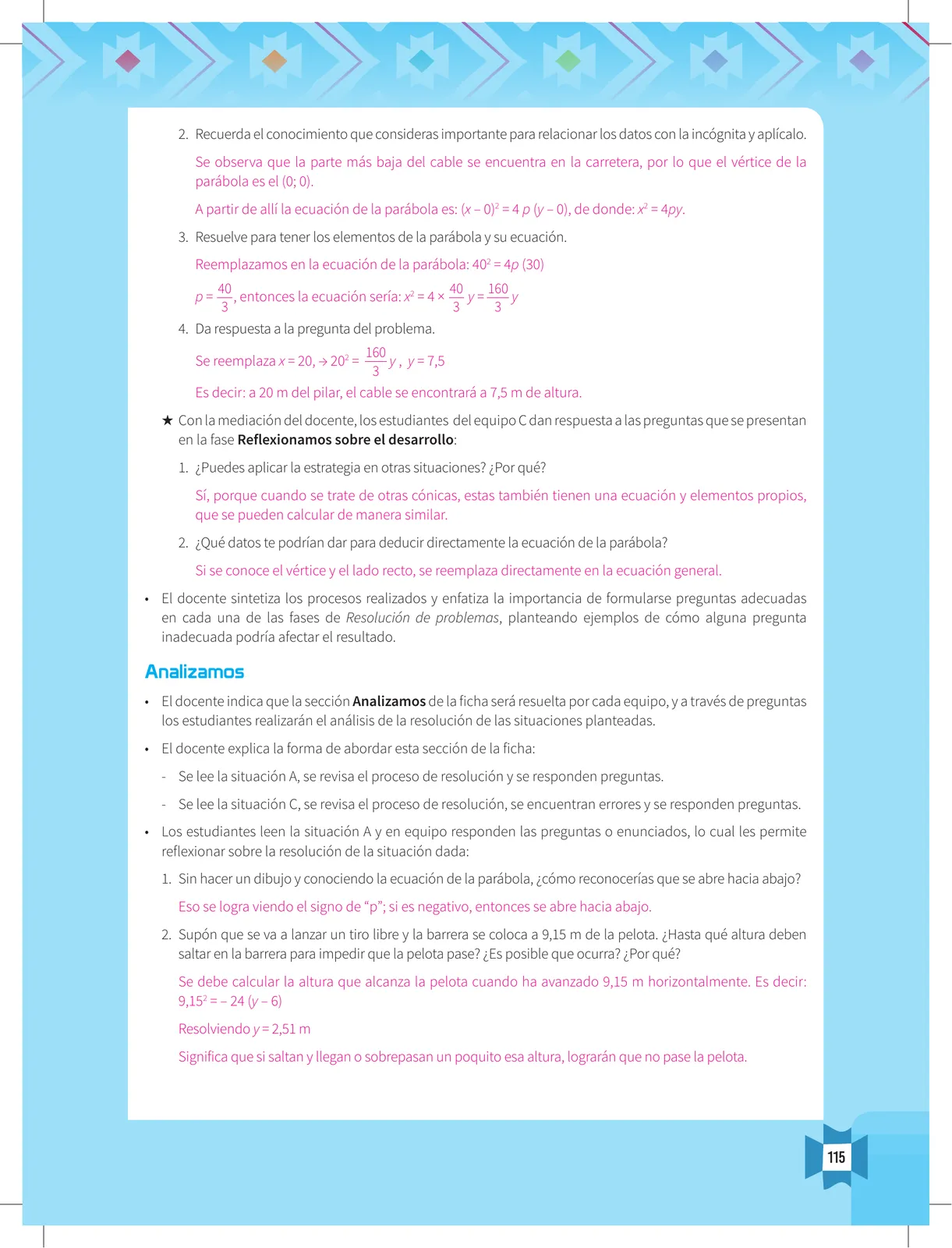 Miniatura página 117 de Resolvamos problemas 5 : manual para el docente 2018 · 2018
