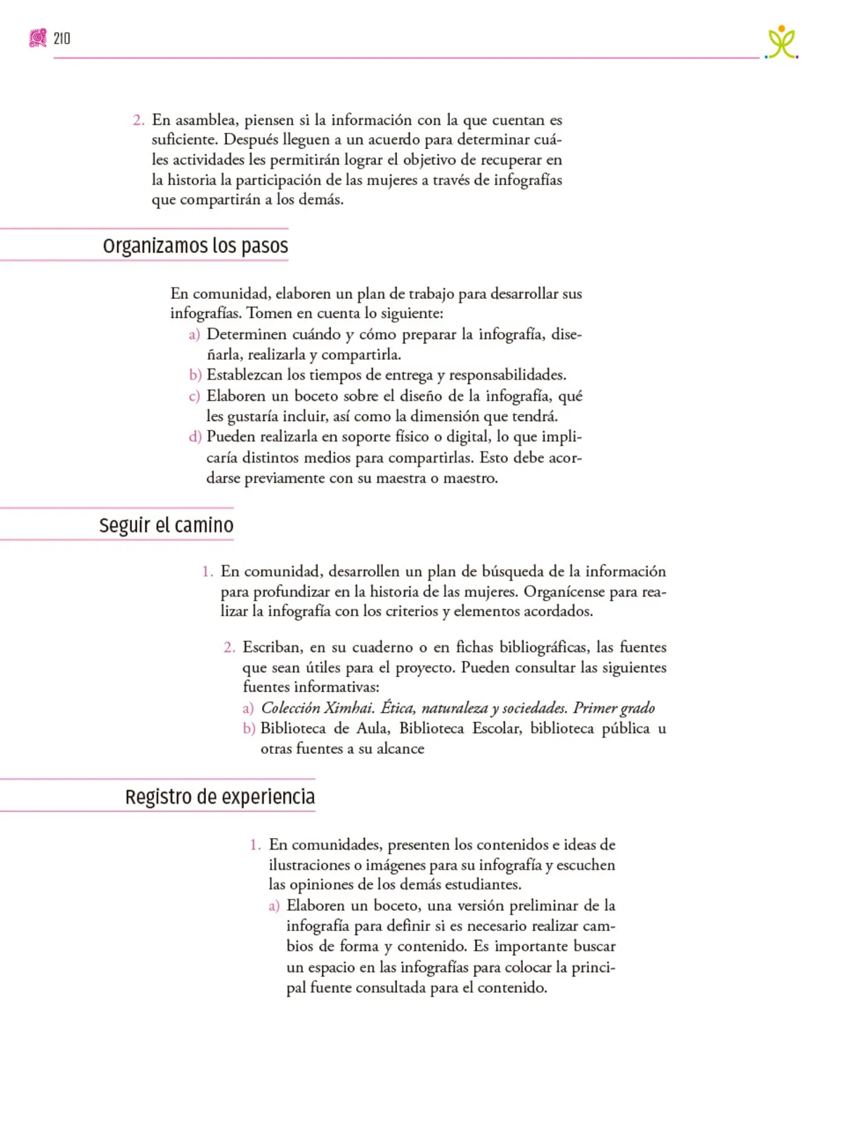 Página 211 de Colección Ximhai. Nuestro libro de proyectos. Libro de Educación Secundaria Grado 1° Ciclo Escolar 2025 - 2026