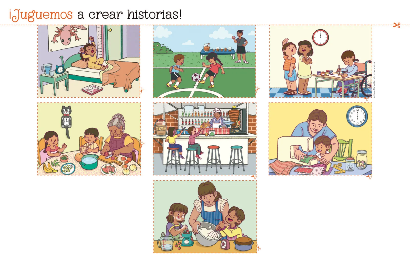 Página 20 de Jugar e imaginar con mi material manipulable de Preescolar. Libro de Educación Preescolar Grado 1° Ciclo Escolar 2025 - 2026