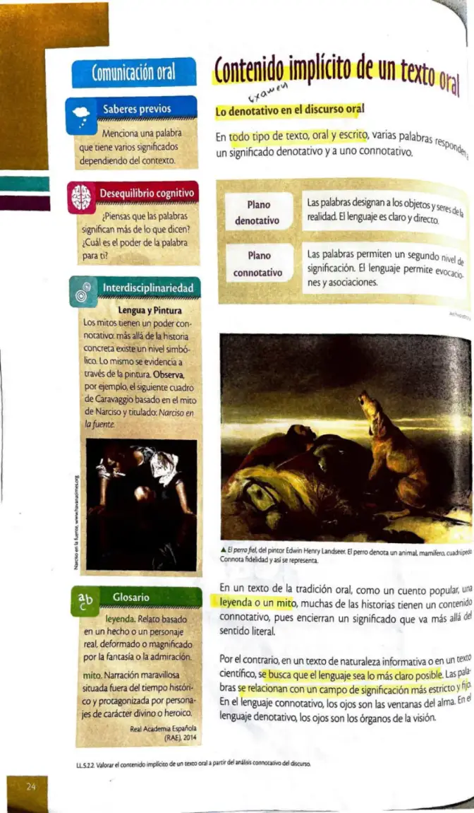 Página 25 de Lengua y Literatura 2 BGU · 2025