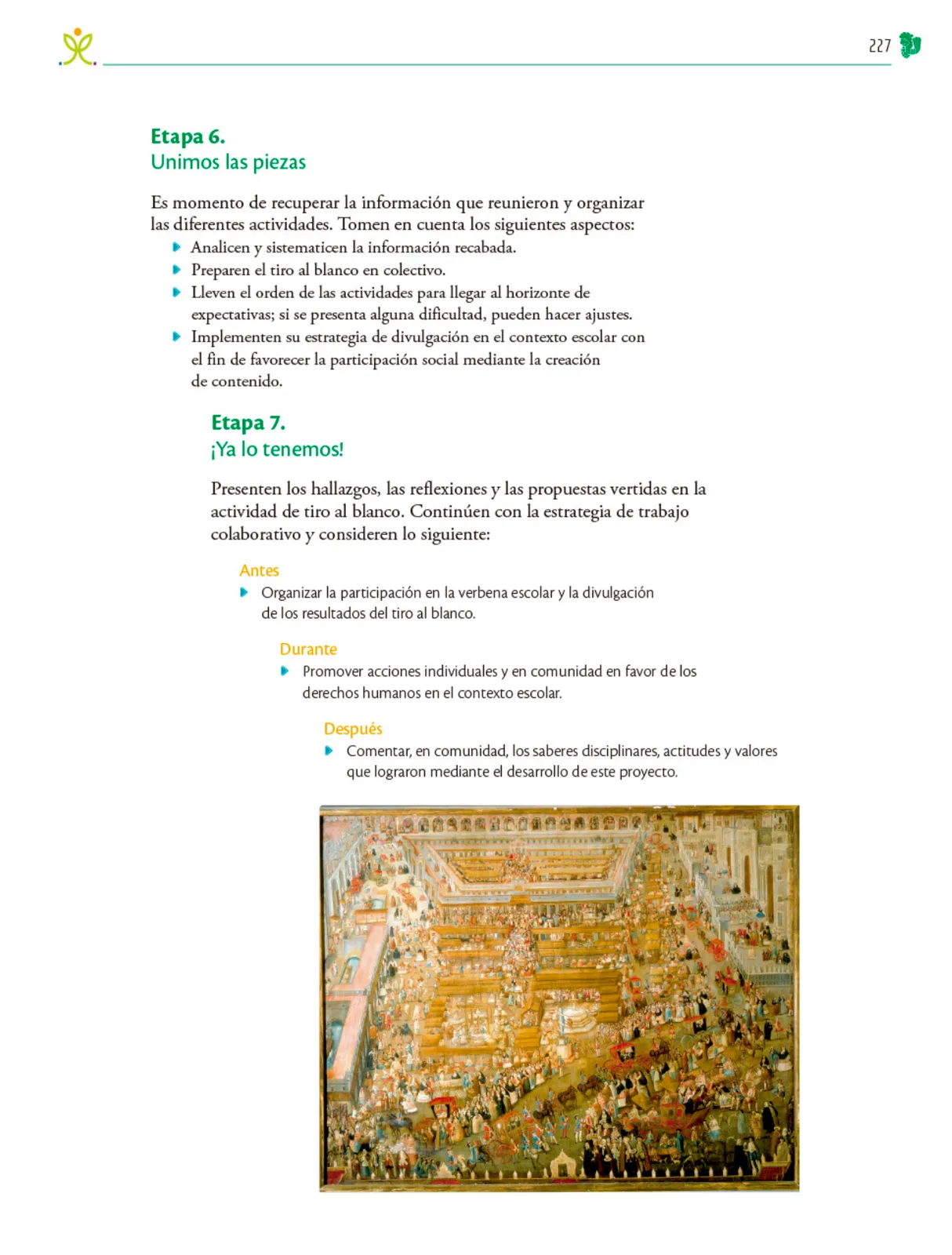 Miniatura página 228 de Colección Sk´asolil. Nuestro libro de Proyectos. Tomo I.    Libro de Educación Telesecundaria Grado 2°  Ciclo Escolar 2025 - 2026
