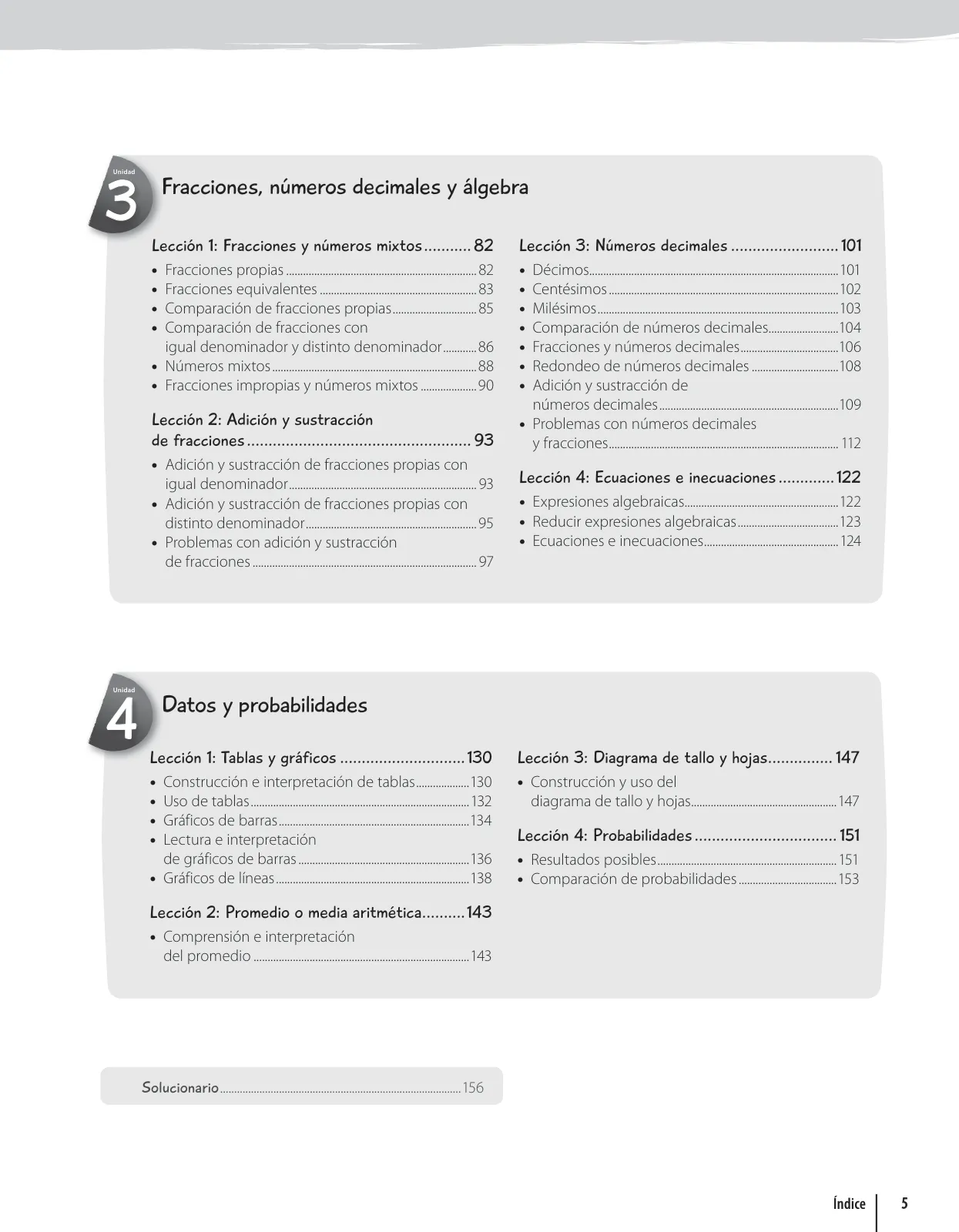 Página 7 de Matemática – Quinto Básico | Texto del Estudiante MINEDUC – Descargar PDF · 2024