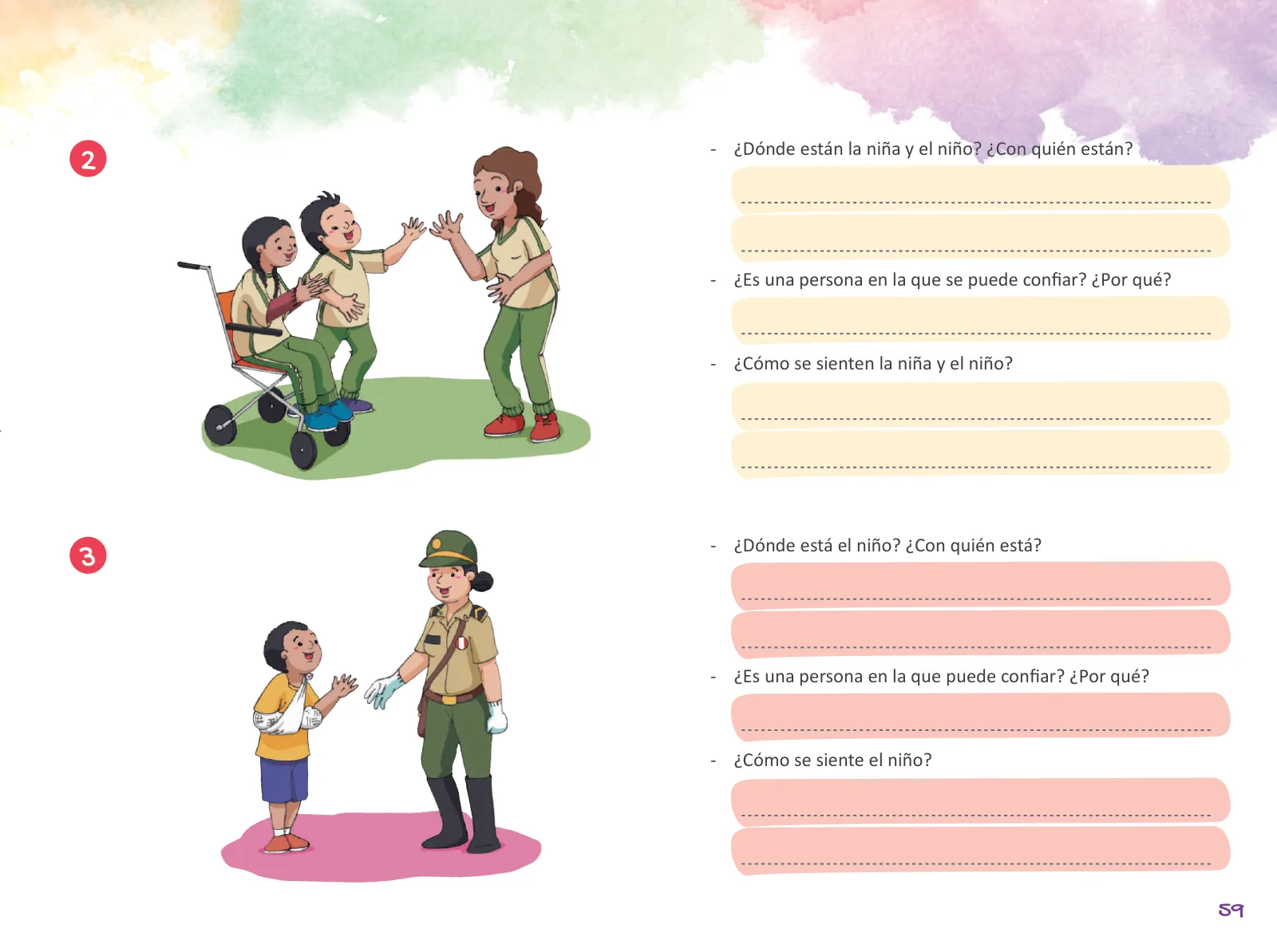 Página 61 de Cuadernillo de Tutoría Cuarto Grado Educación Primaria 2019 · 2019