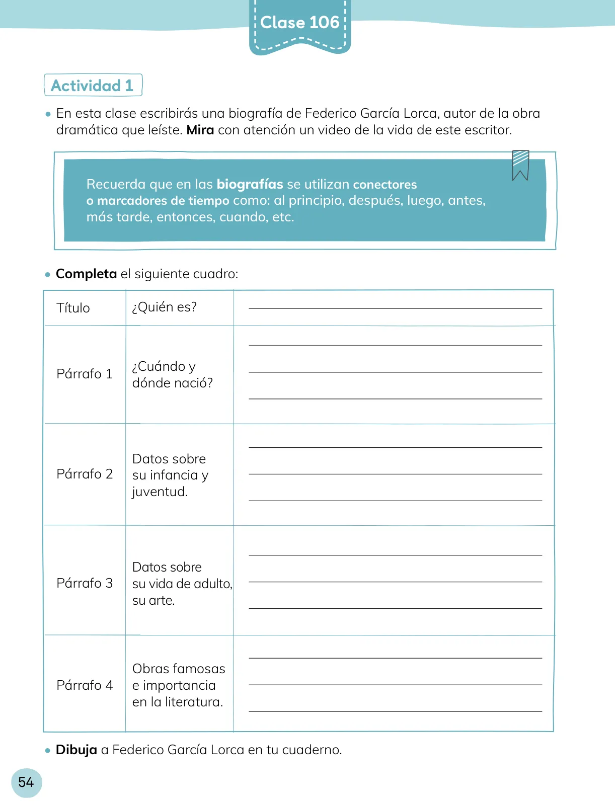 Miniatura página 55 de Lenguaje y Comunicación – Cuarto Básico | Texto del Estudiante MINEDUC – Descargar PDF · 2024