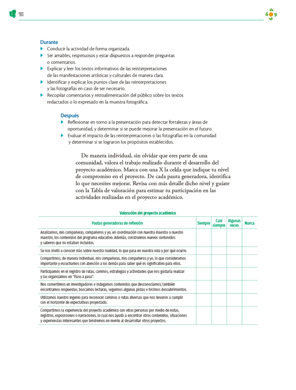 Página 91 de Colección Nanahuatzin. Nuestro libro de Proyectos. Tomo I. Libro de Educación Telesecundaria Grado 3° Ciclo Escolar 2025 - 2026