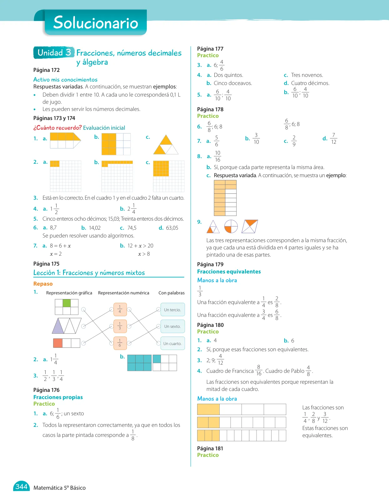 Página 270 de Matemática – Quinto Básico | Texto del Estudiante MINEDUC – Descargar PDF · 2024