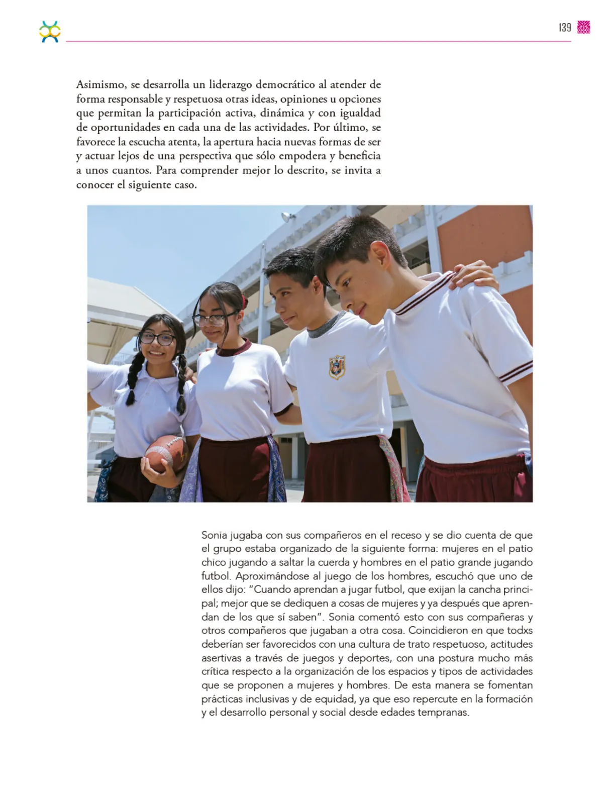 Página 140 de Colección Sk´asolil. De lo humano y lo comunitario.   Libro de Educación Secundaria Grado 2°  Ciclo Escolar 2025 - 2026