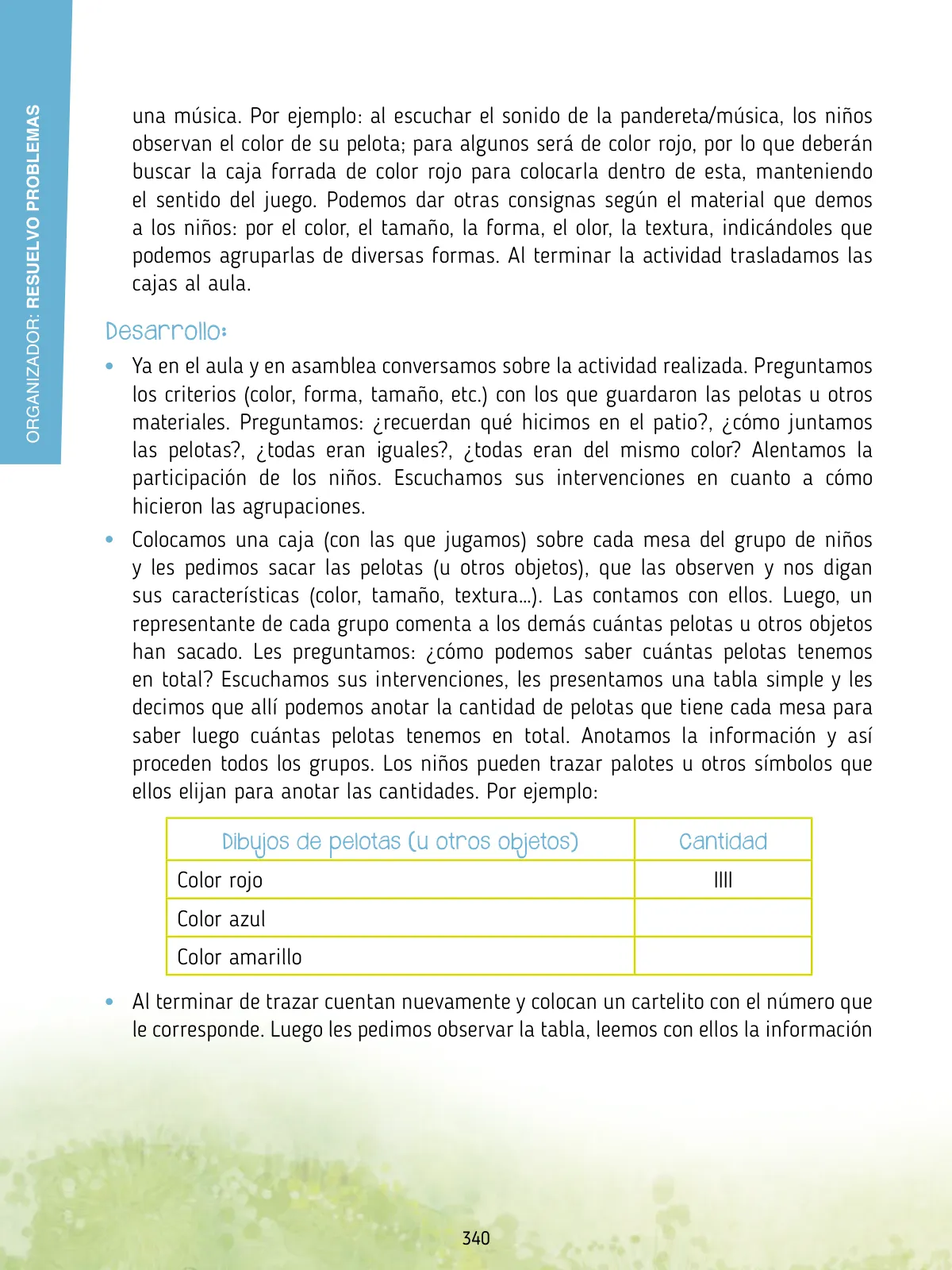 Miniatura página 342 de Agenda pedagógica 2017-2018 para docentes de II Ciclo de Instituciones de nivel de Educación Inicial · 2017