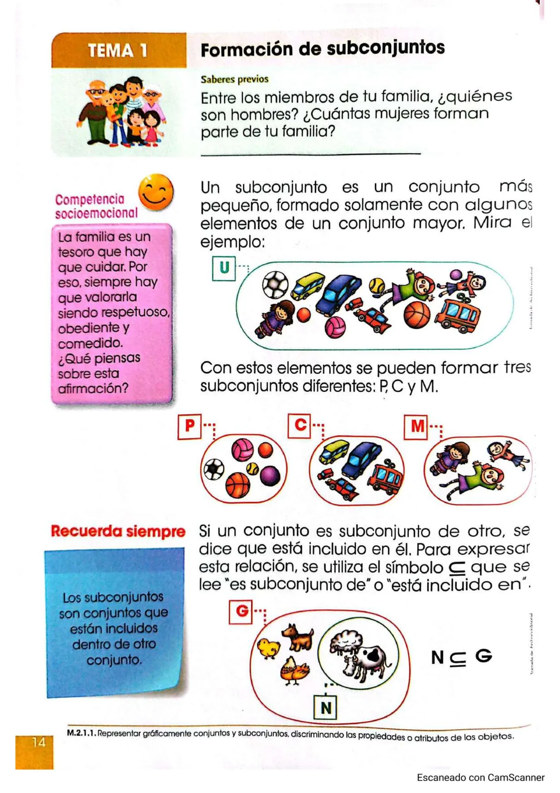 Miniatura página 8 de Matematica · 3 EGB · 2025