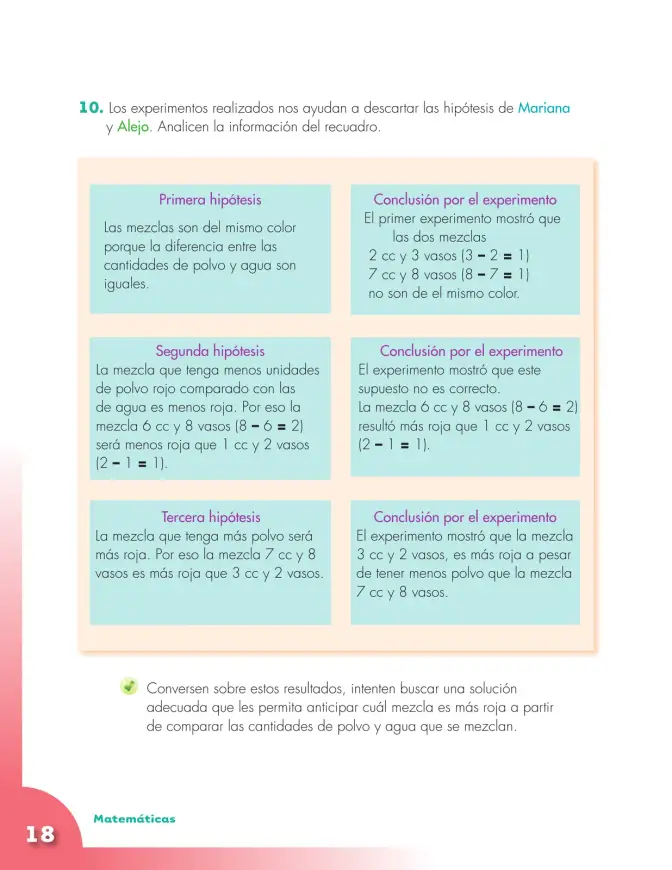 Página 18 de Matematica 5° · Cartilla 01