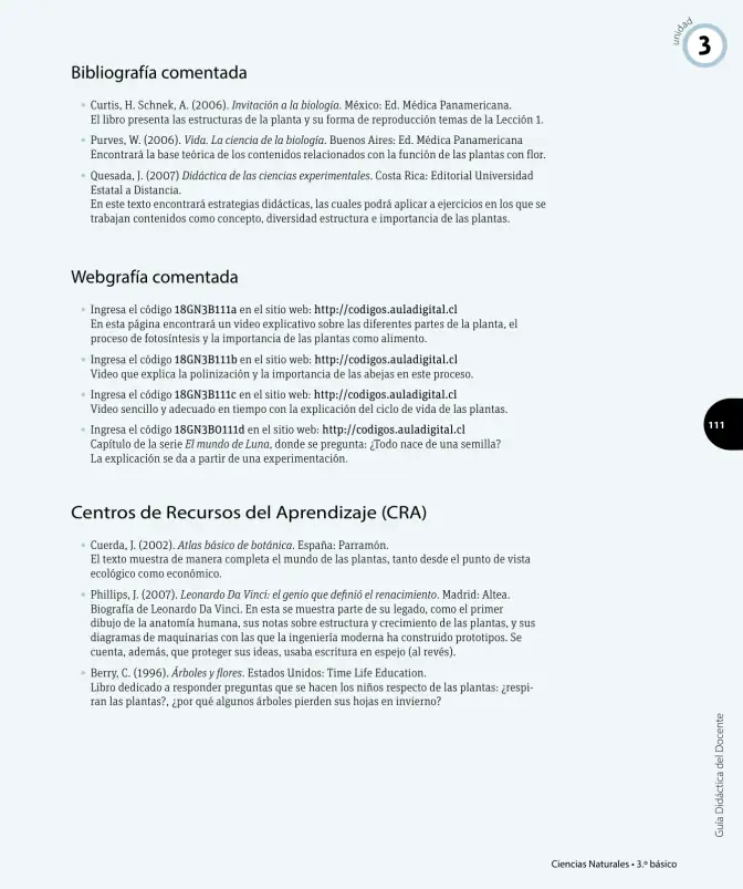 Página 12 de Ciencias Naturales – Tercero Básico | Texto del Estudiante MINEDUC – Descargar PDF · 2024