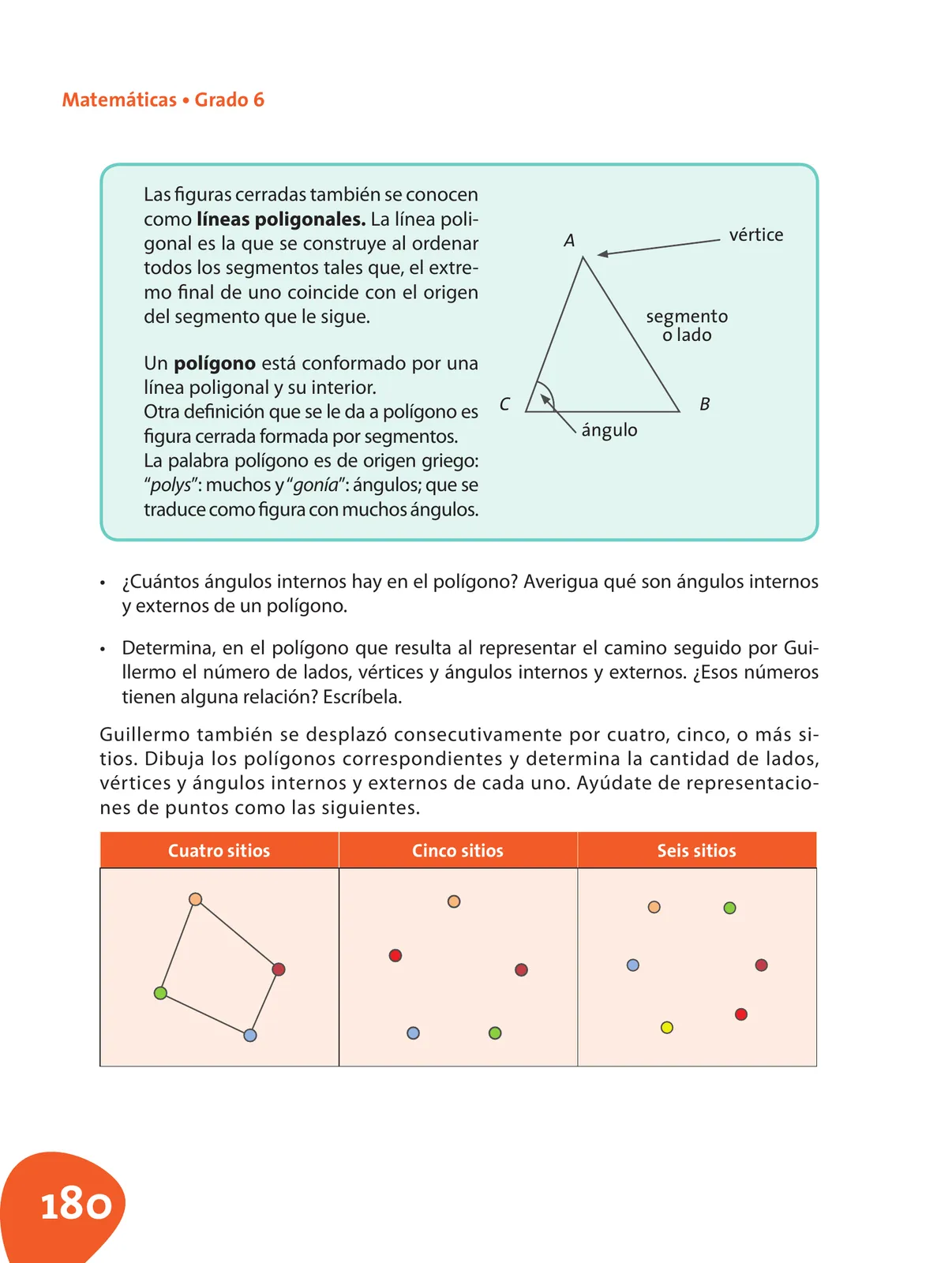 Miniatura página 181 de Matematica 6° · Postprimaria