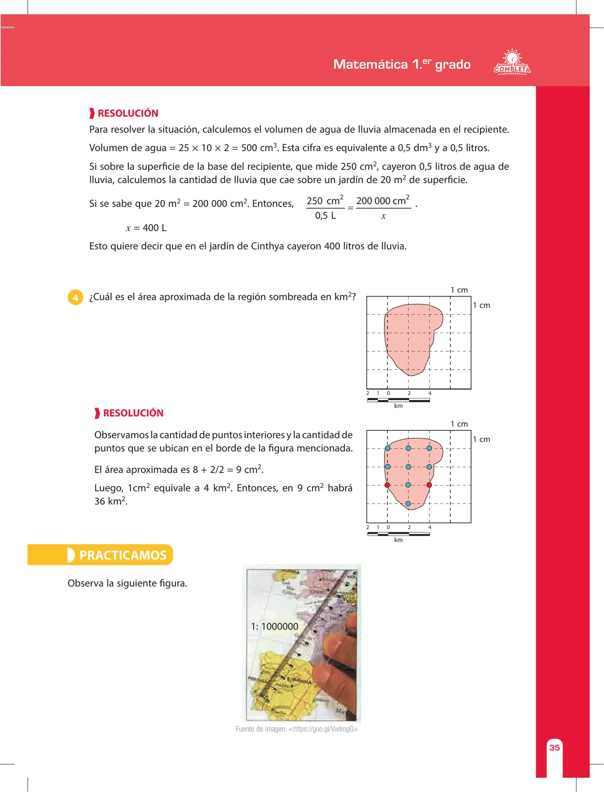 Miniatura página 35 de Matemática 1 : cuaderno de reforzamiento pedagógico - JEC · 2016