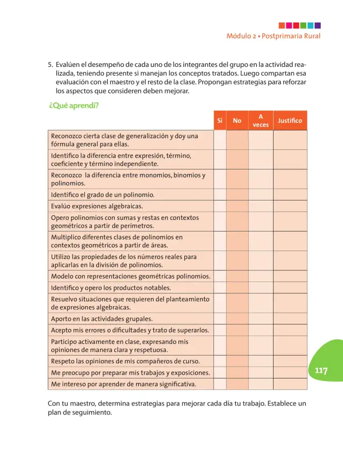 Página 118 de Matematica 8° · Postprimaria