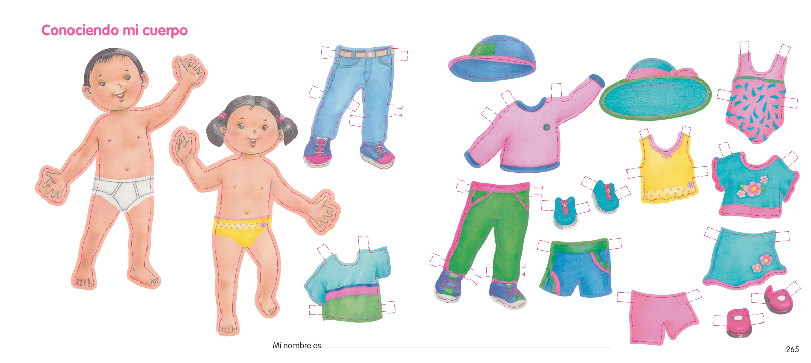 Miniatura página 267 de Aprendemos jugando : cuaderno de trabajo para niños y niñas de 4 años · 2017