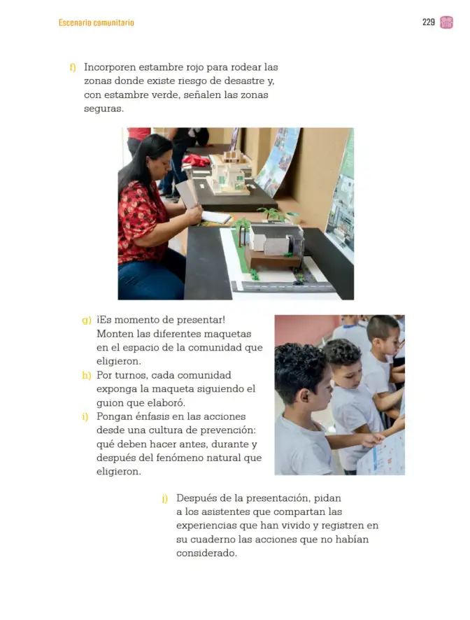 Página 232 de Proyectos Comunitarios. Libro de Educación Primaria Grado 3° Ciclo Escolar 2025 - 2026