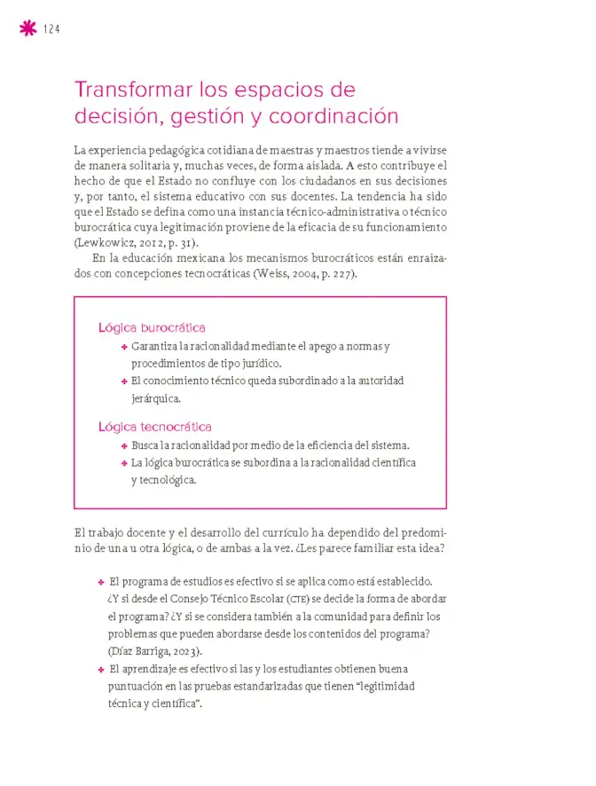 Página 125 de Un libro sin recetas para la maestra y el maestro. Fase 6. Libro de Educación Secundaria Grado 1°, 2°, 3° Ciclo Escolar 2025 - 2026