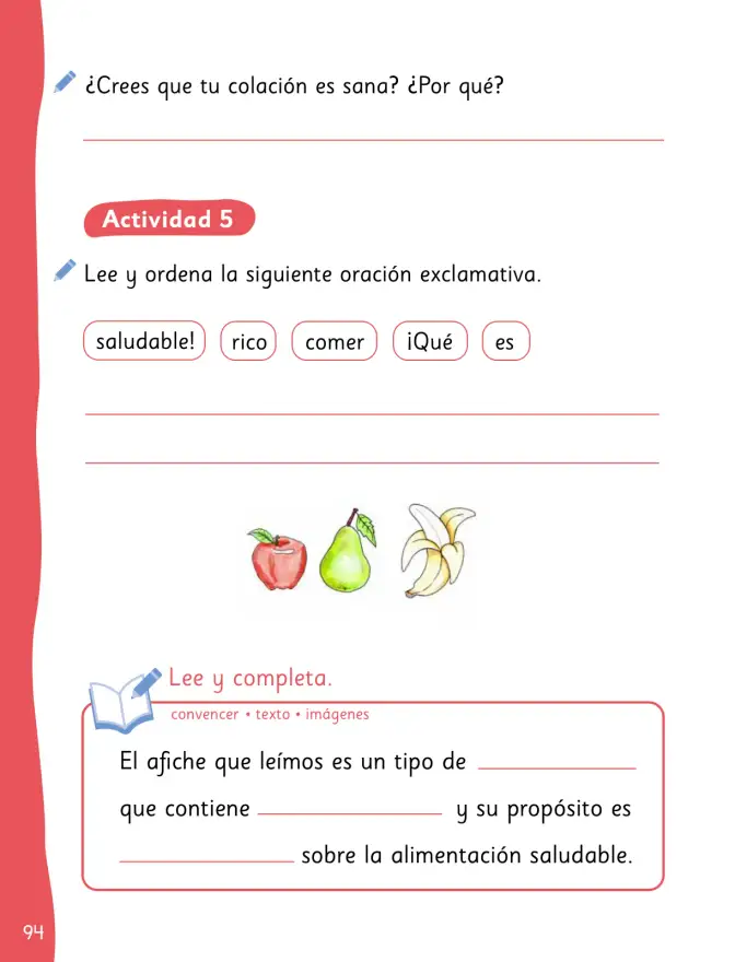 Página 96 de Lenguaje y Comunicación – Segundo Básico – Texto del Estudiante MINEDUC – Descargar PDF · 2024