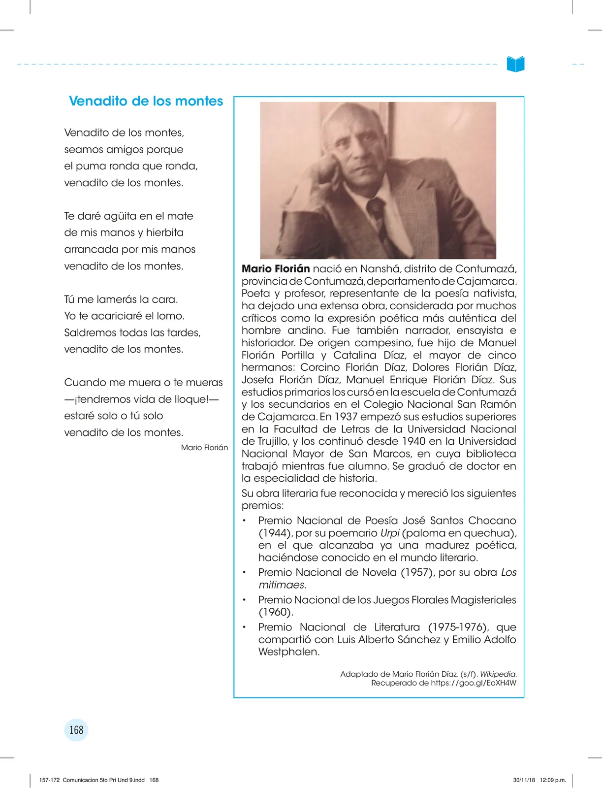 Página 170 de Comunicación : cuadernillo de trabajo 5 · 2018